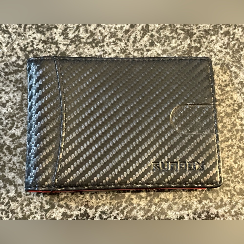 Black Carbon Fiber Wallet